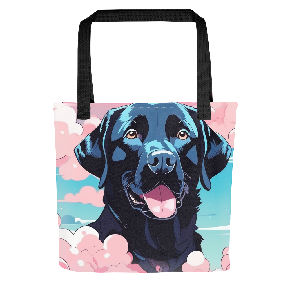 PugMug Custom Black Labrador Retriever Tote