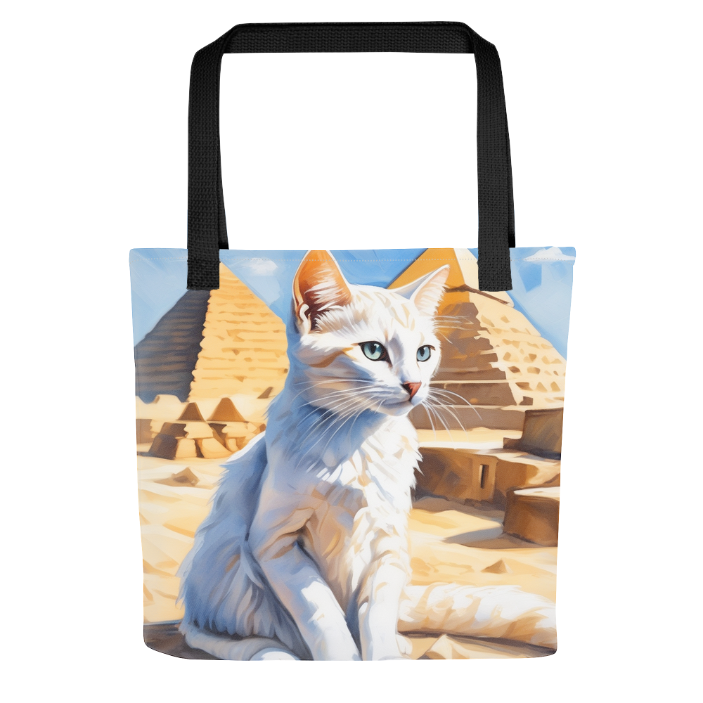 PugMug Custom White Companion Cat Tote