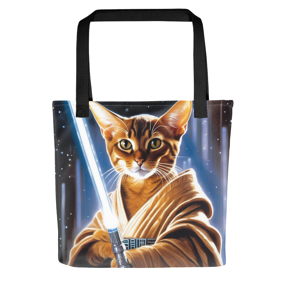 PugMug Custom Tabby Abyssinian Cat Tote