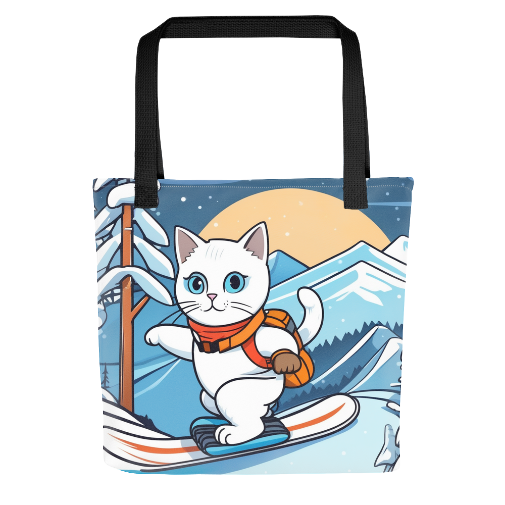 PugMug Custom White Companion Cat Tote