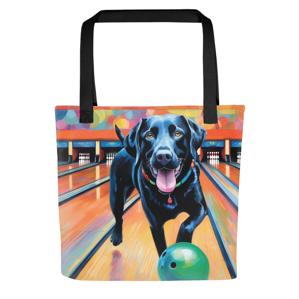 PugMug Custom Black Labrador Retriever Tote