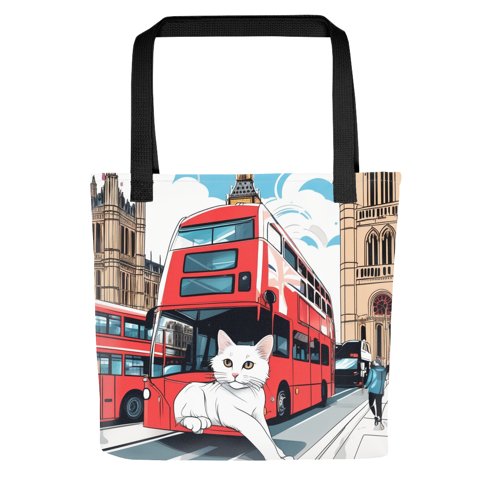 PugMug Custom White Companion Cat Tote