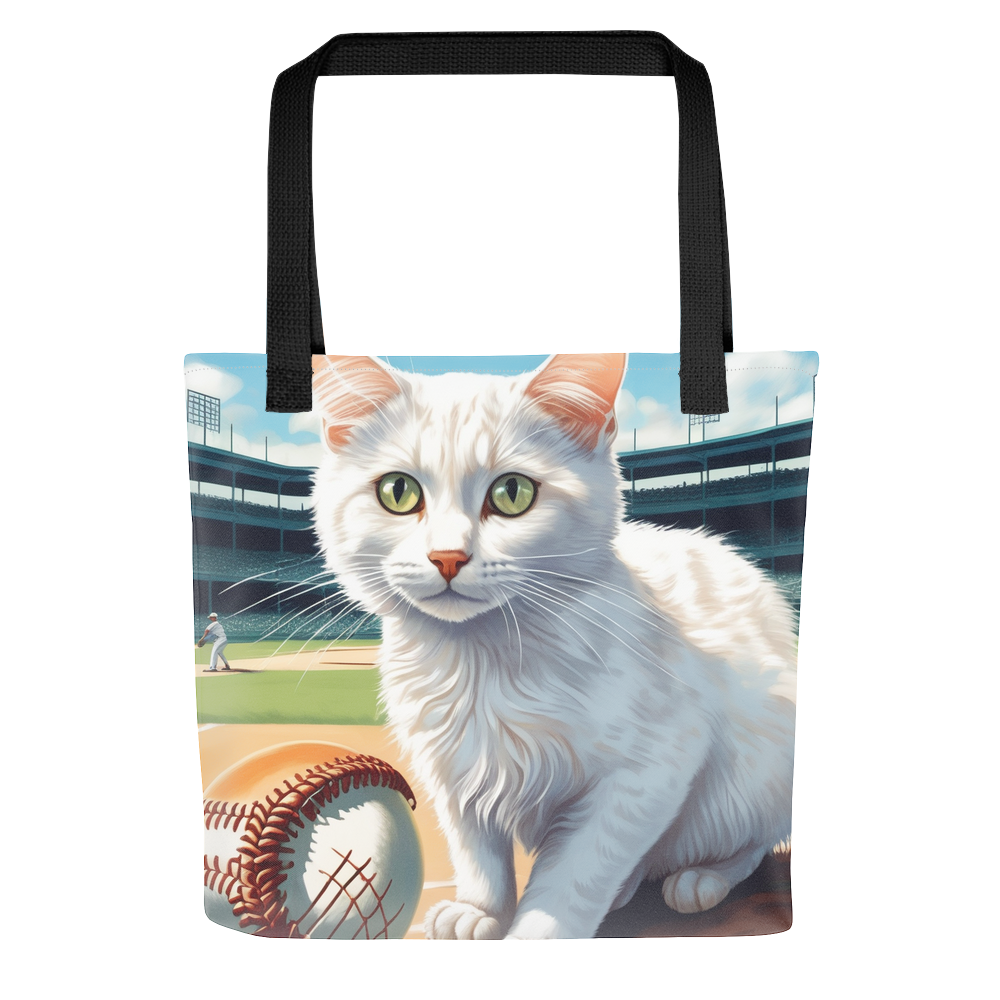 PugMug Custom White Companion Cat Tote