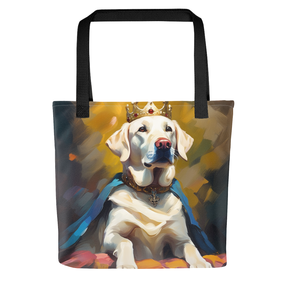 PugMug Custom White Labrador Retriever Tote