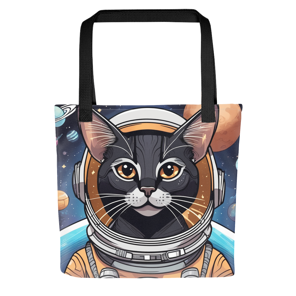 PugMug Custom Black Abyssinian Cat Tote