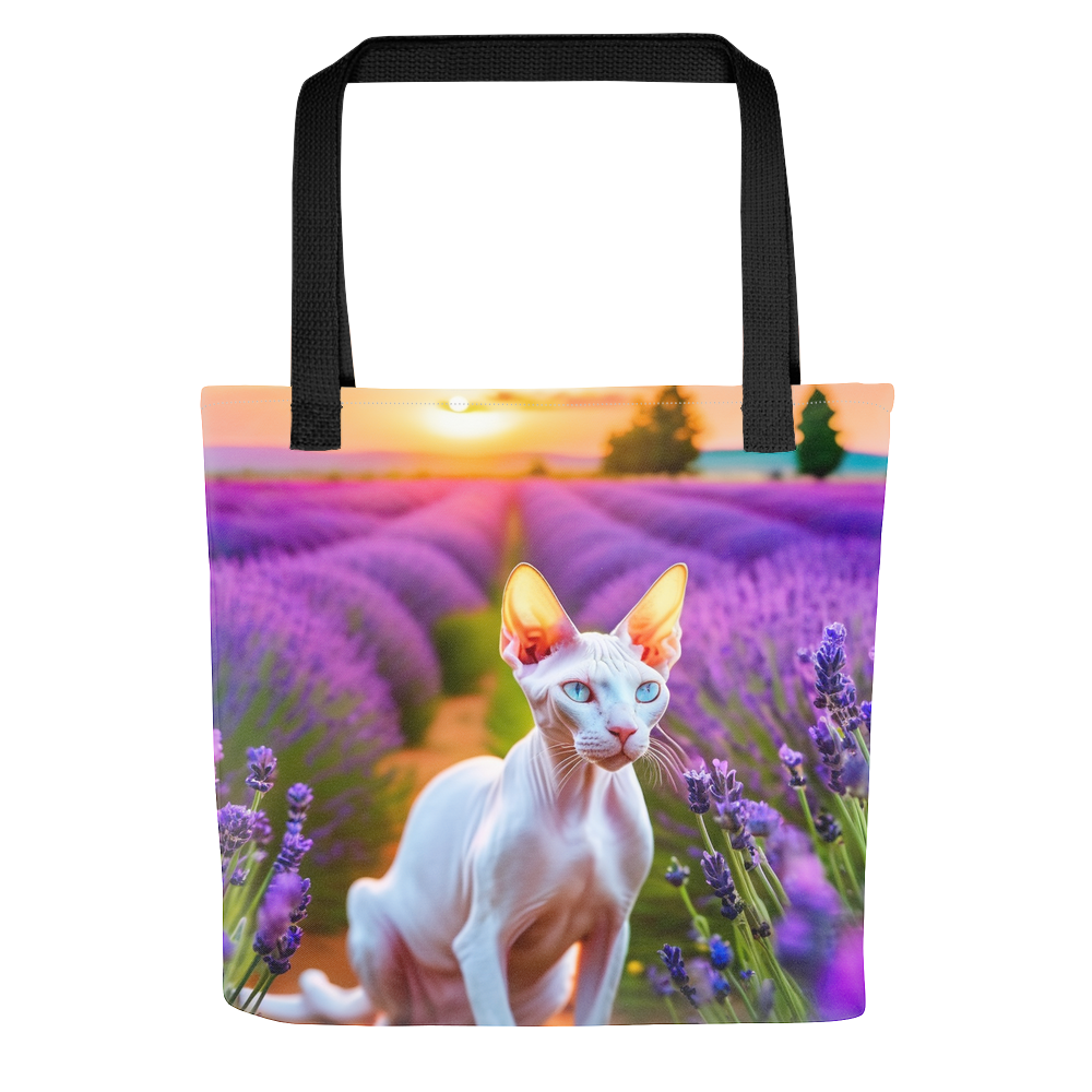 PugMug Custom White Sphynx Cat Tote