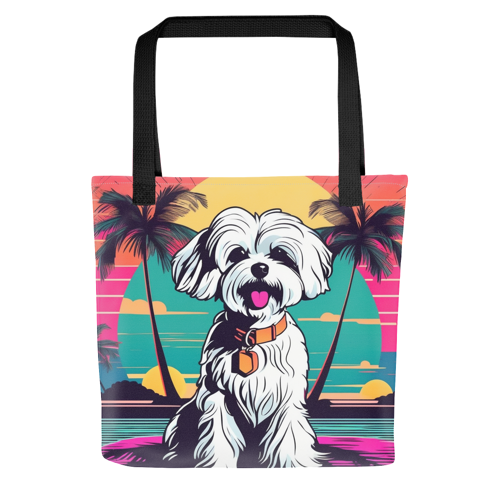 PugMug Custom Maltese Dog Tote