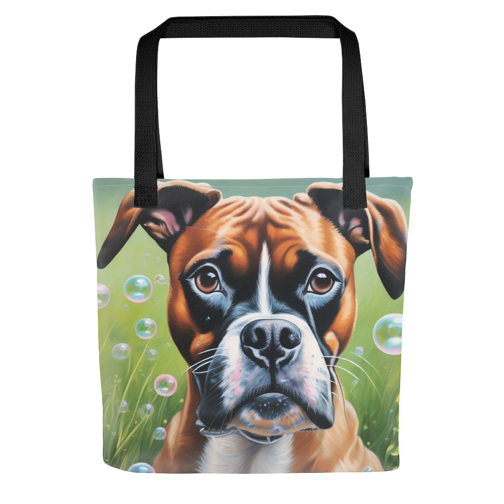 PugMug Custom Boxer Dog Tote