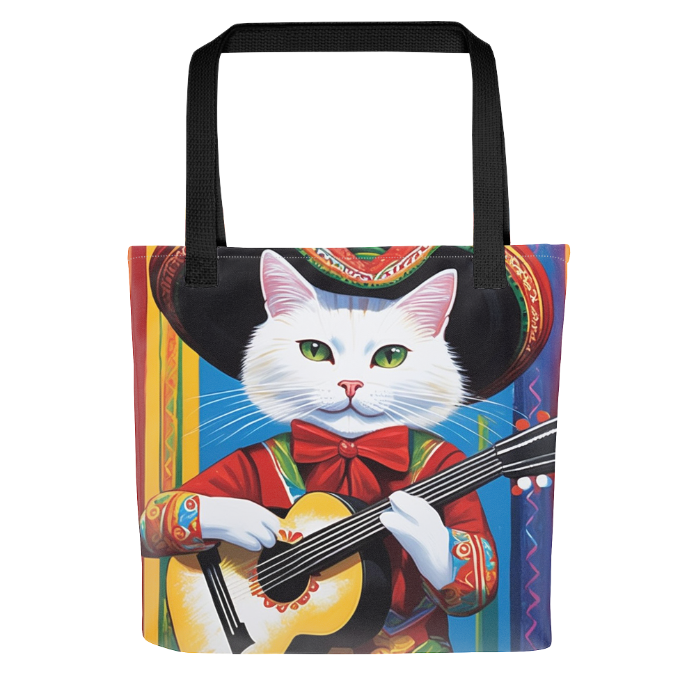 PugMug Custom White Companion Cat Tote