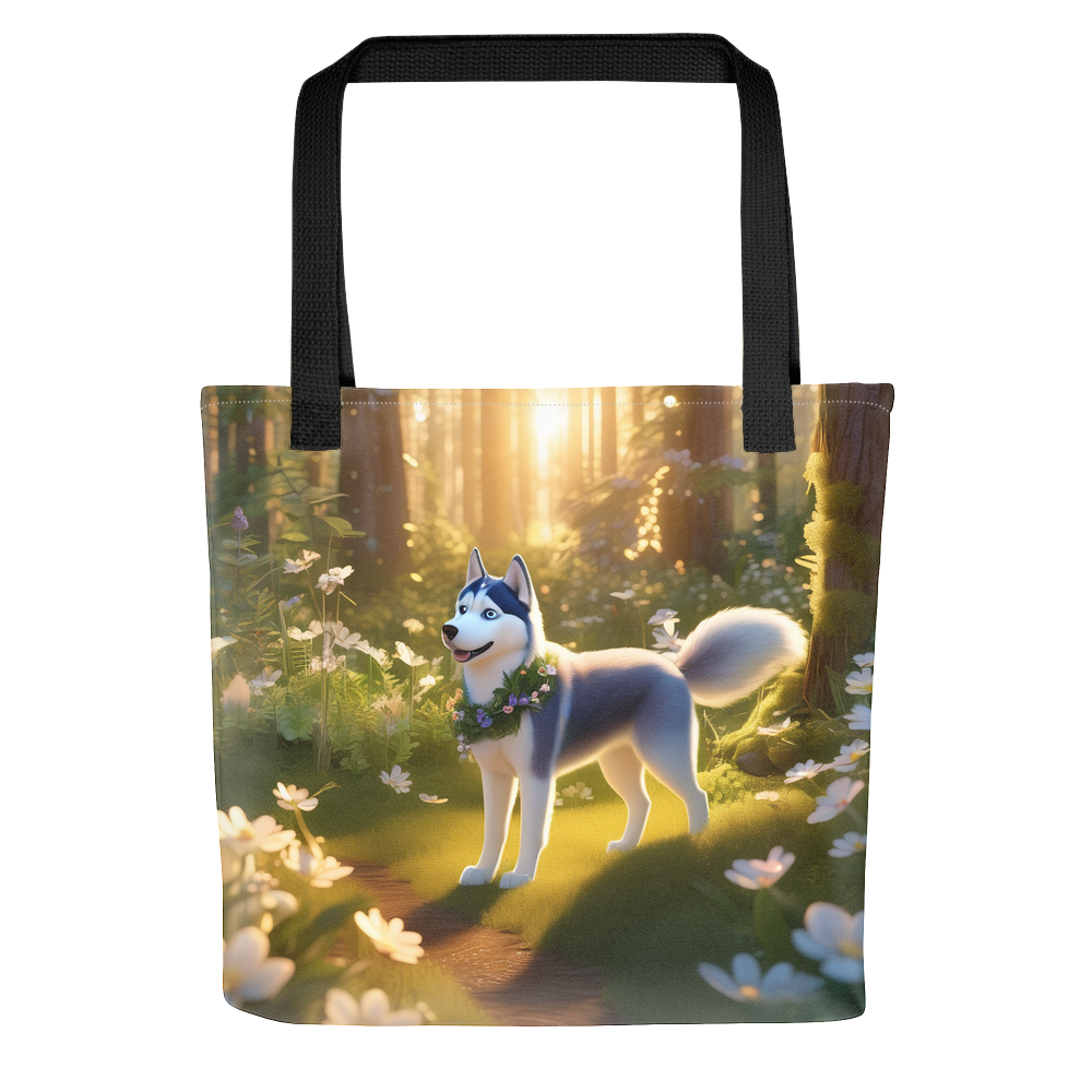 PugMug Custom Siberian Husky Tote
