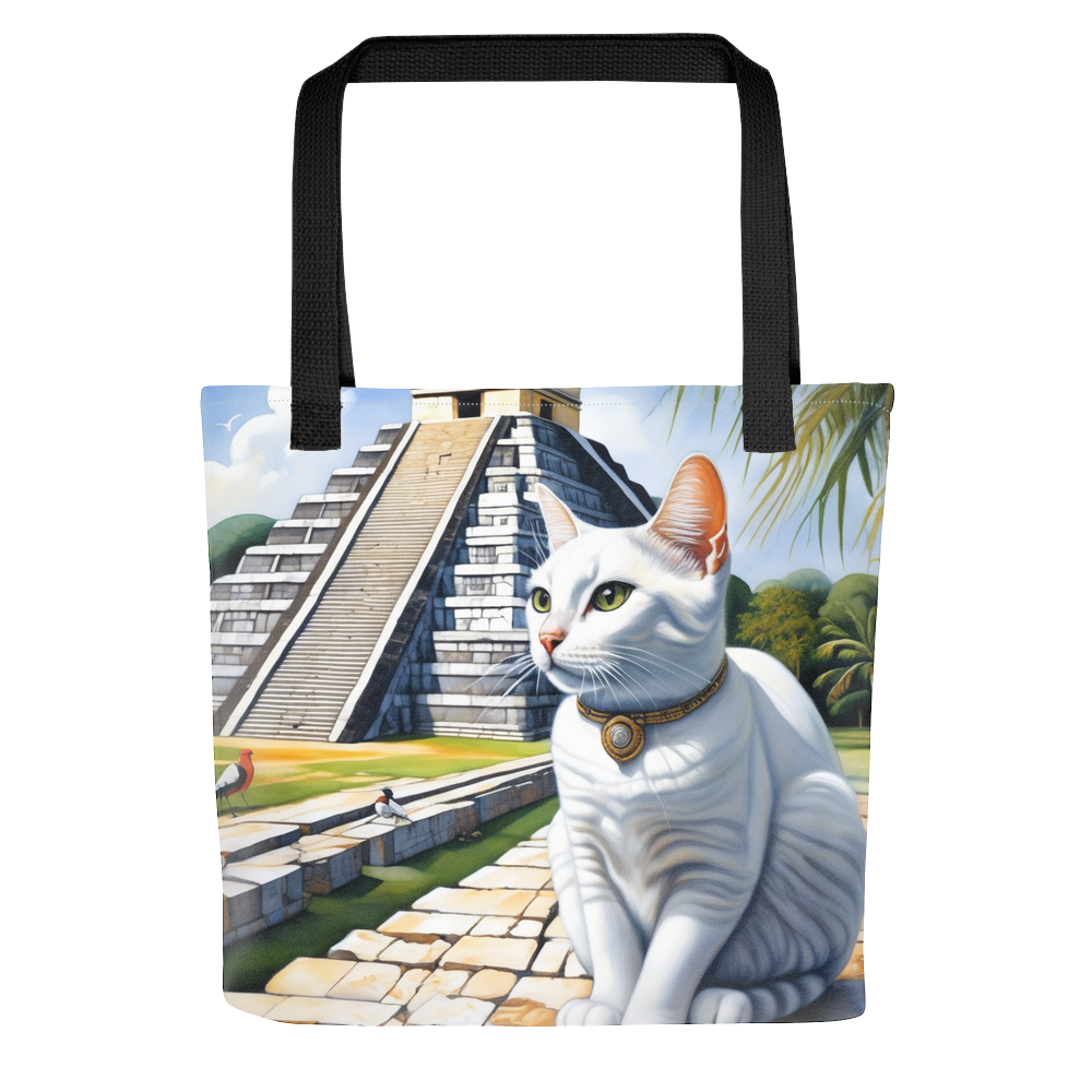 PugMug Custom White Companion Cat Tote