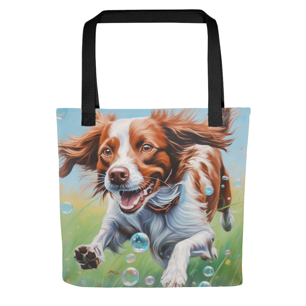 PugMug Custom Brittany Dog Tote