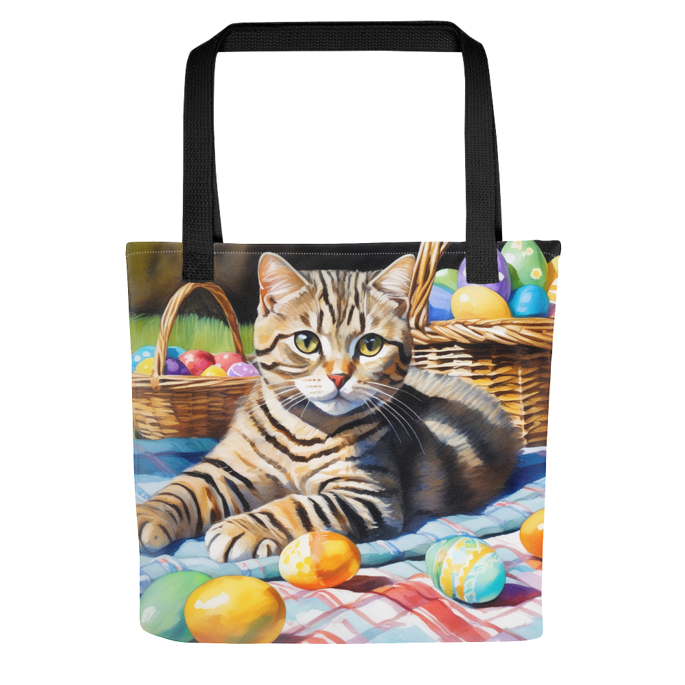 PugMug Custom Tabby Scottish Fold Cat Tote
