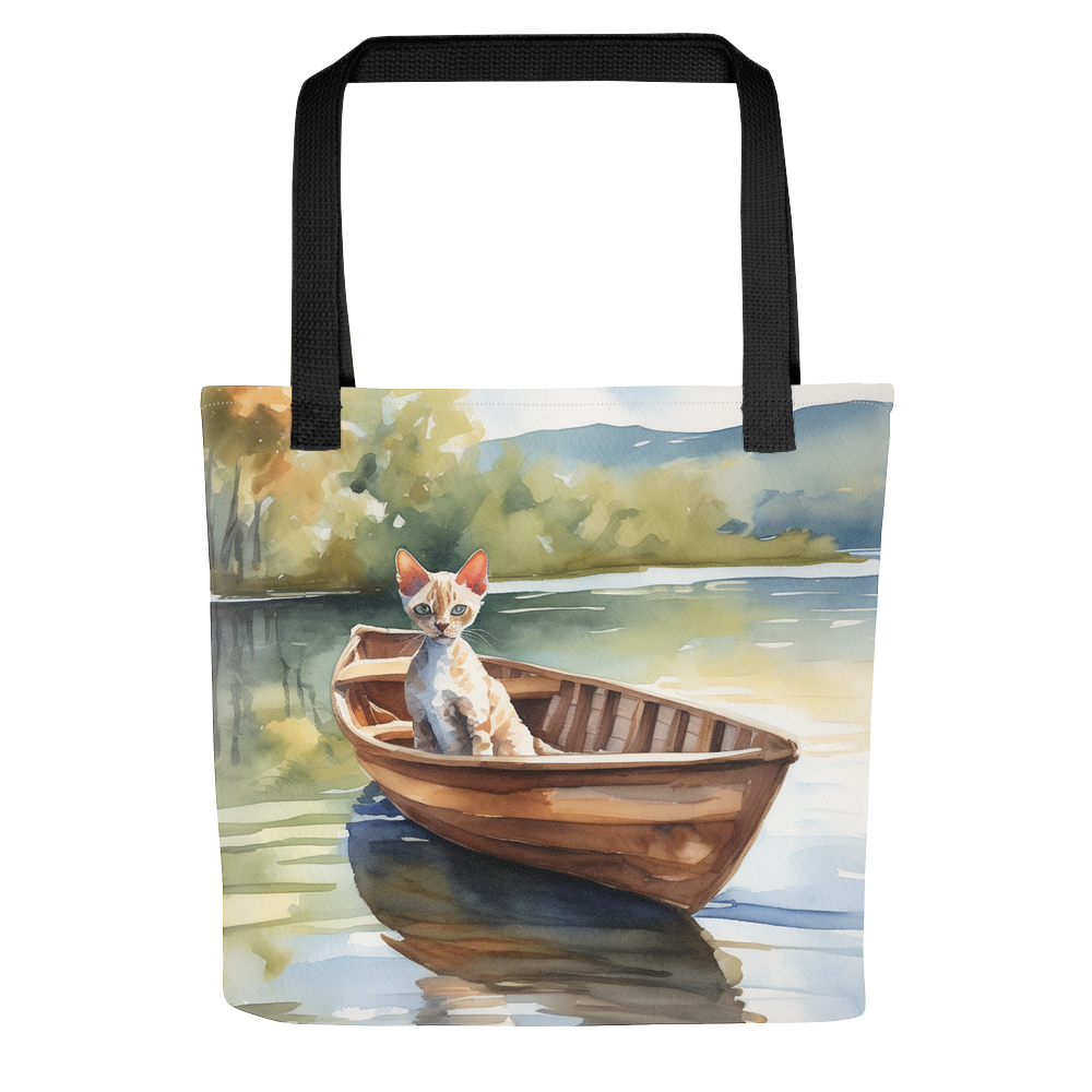 PugMug Custom Tabby Devon Rex Cat Tote