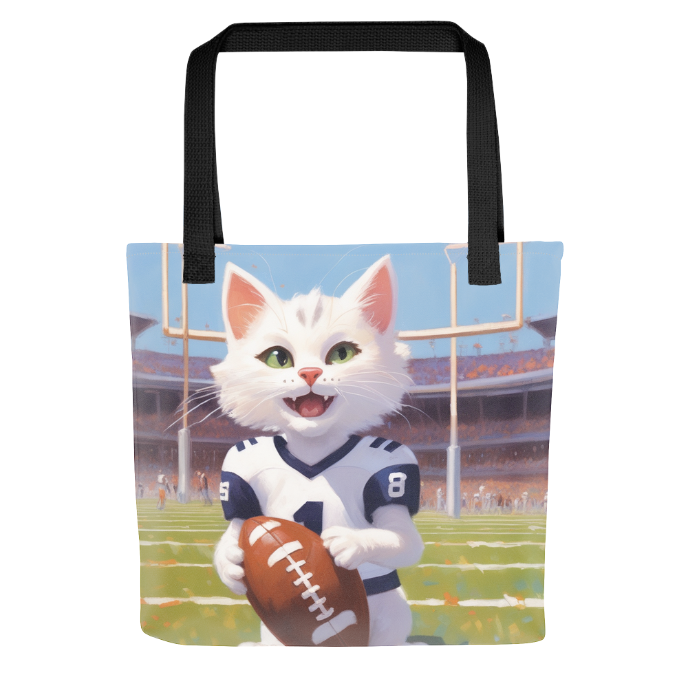 PugMug Custom White Companion Cat Tote