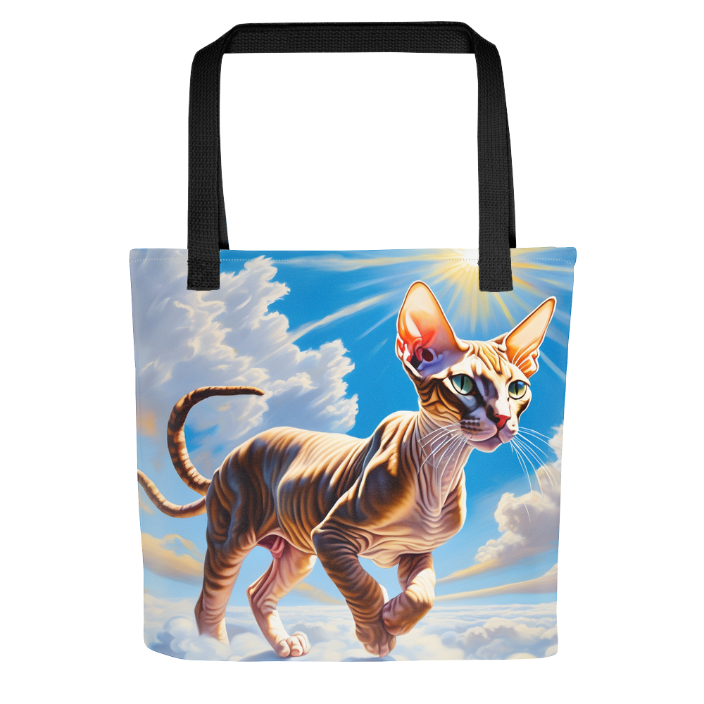 PugMug Custom Tabby Sphynx Cat Tote