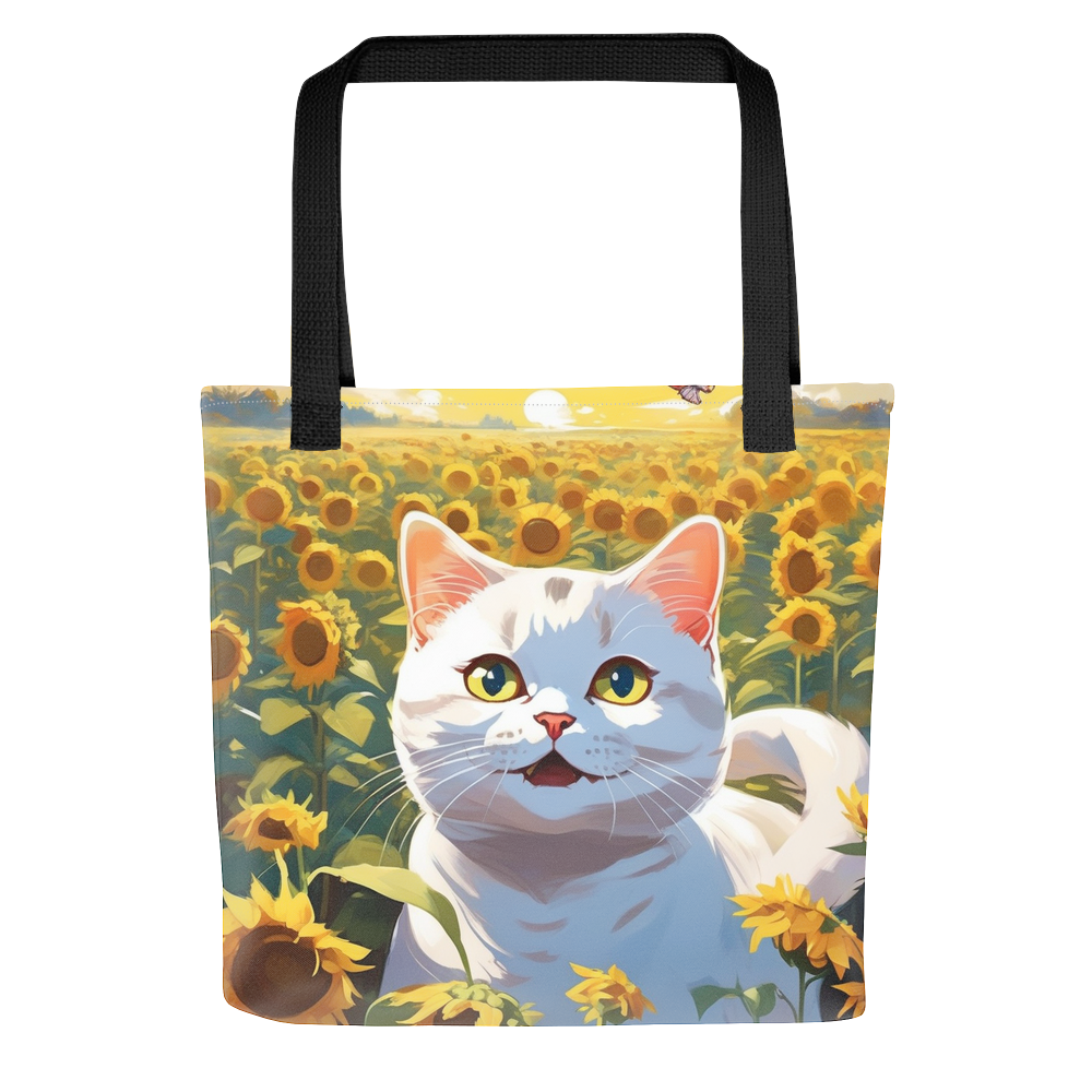 PugMug Custom White British Shorthair Cat Tote