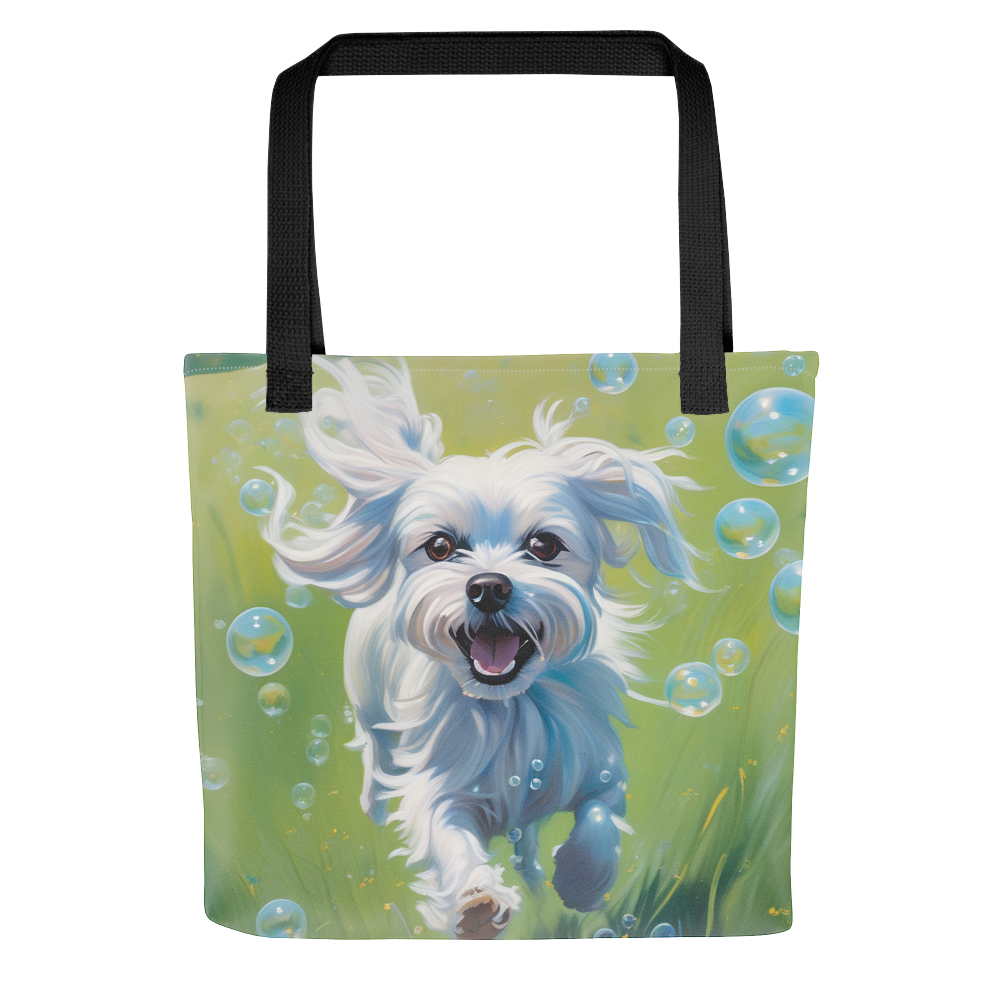 PugMug Custom Maltese Dog Tote