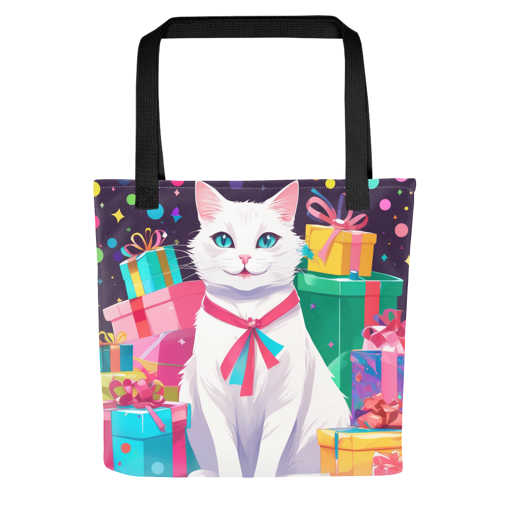 PugMug Custom White Companion Cat Tote