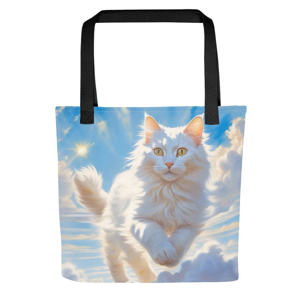 PugMug Custom White Companion Cat Tote