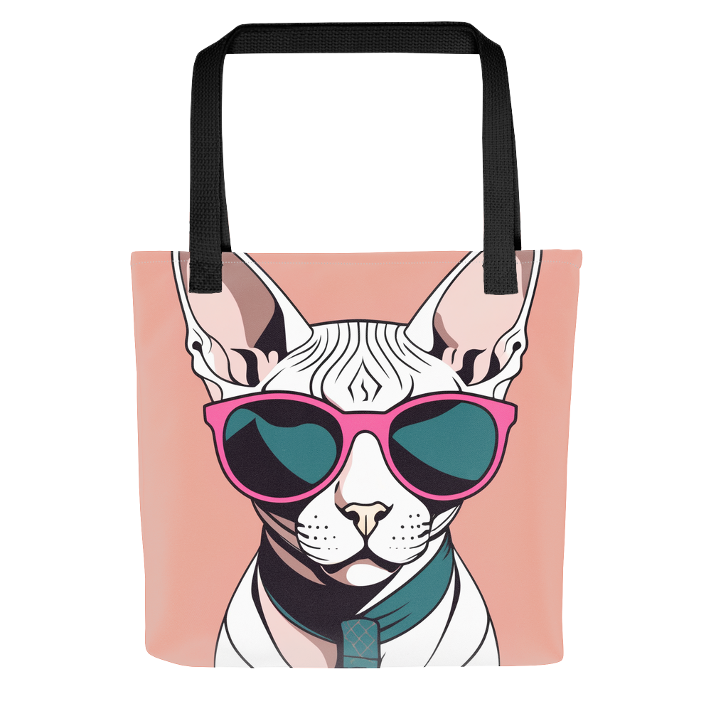 PugMug Custom White Sphynx Cat Tote