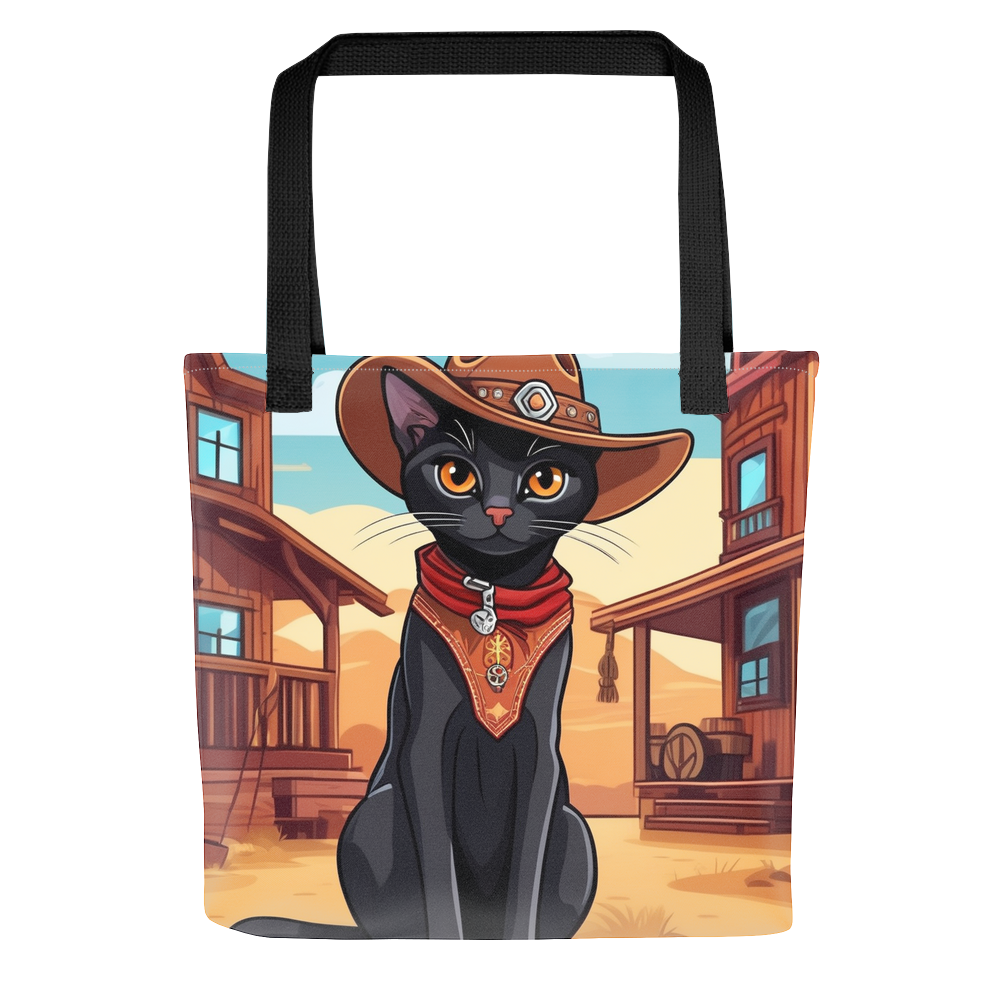 PugMug Custom Black Abyssinian Cat Tote