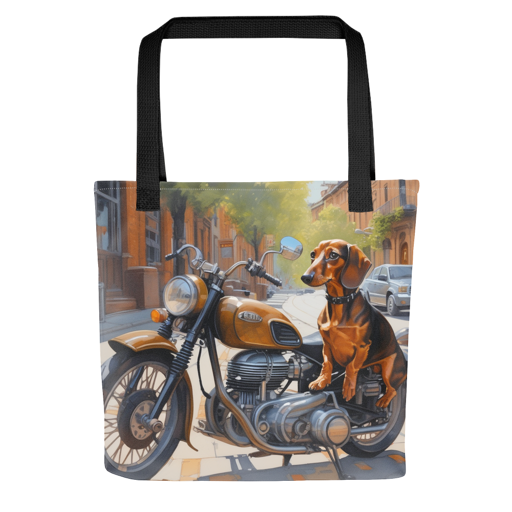 PugMug Custom Tan Dachshund Tote