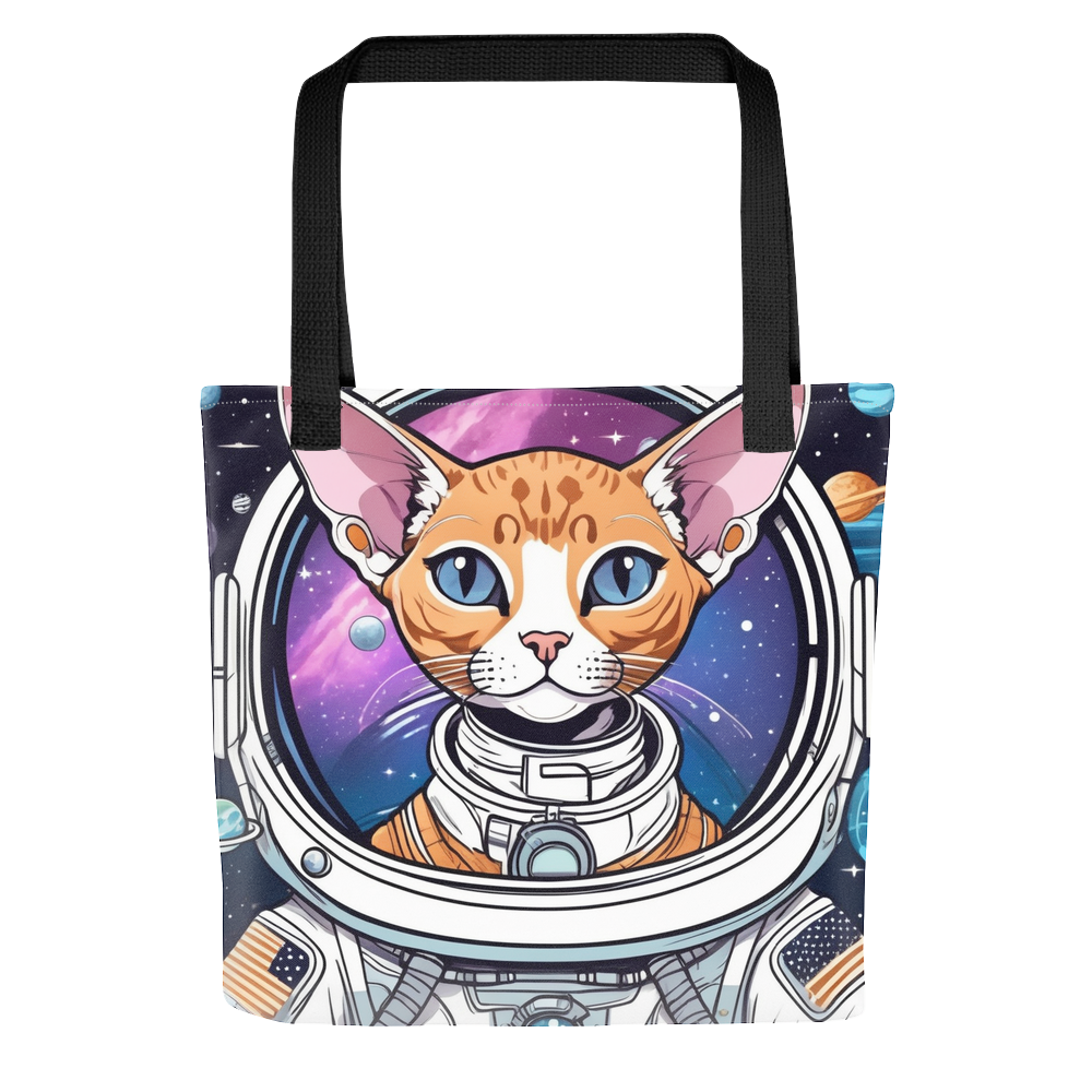 PugMug Custom Tabby Devon Rex Cat Tote