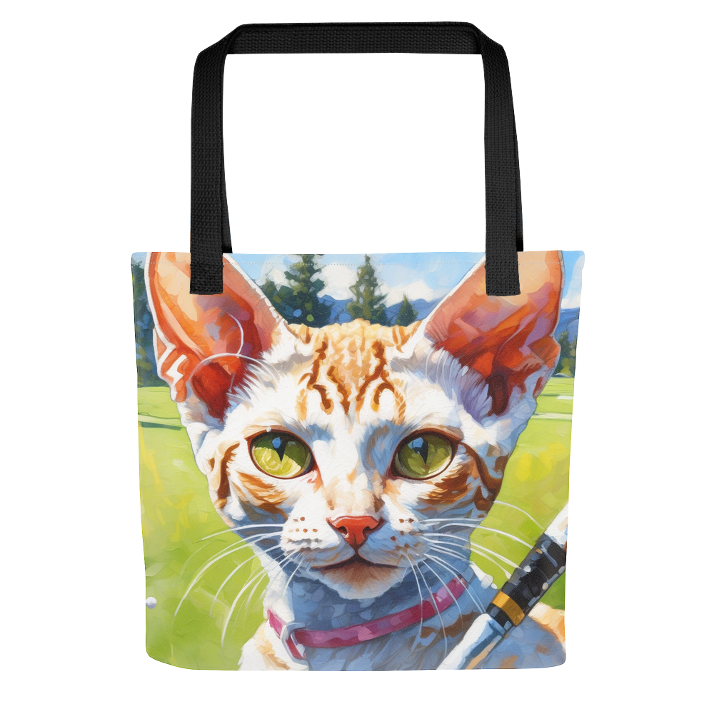 PugMug Custom Tabby Devon Rex Cat Tote