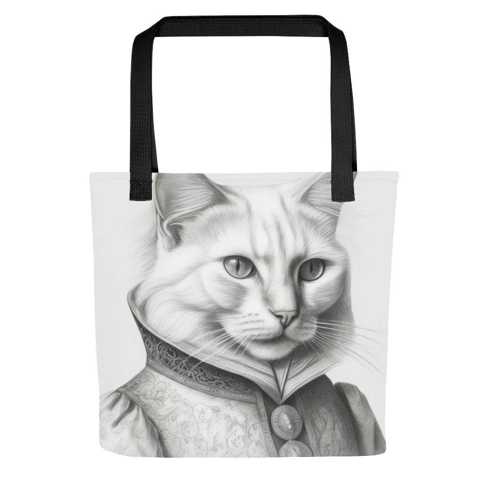 PugMug Custom White Companion Cat Tote