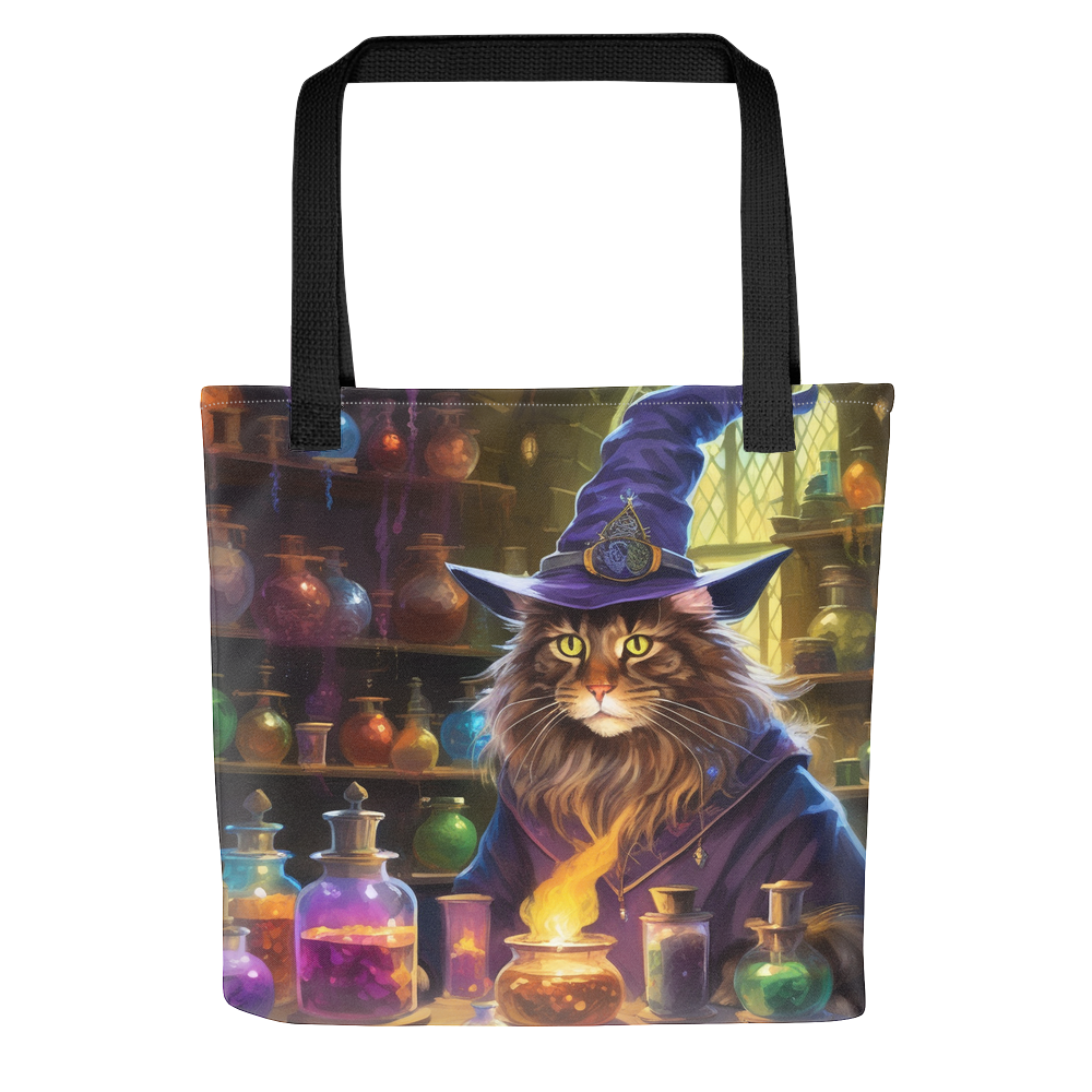 PugMug Custom Tabby Maine Coon Cat Tote