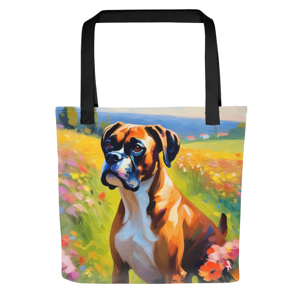 PugMug Custom Boxer Dog Tote
