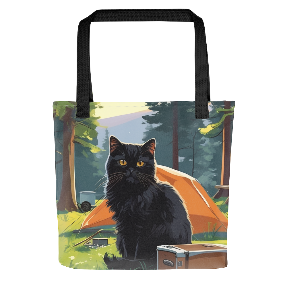 PugMug Custom Black Persian Cat Tote