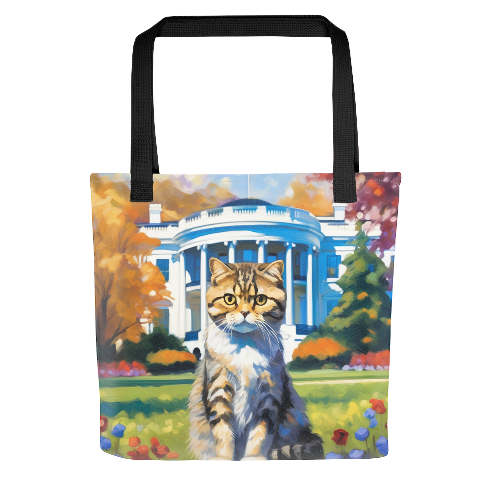 PugMug Custom Tabby Scottish Fold Cat Tote