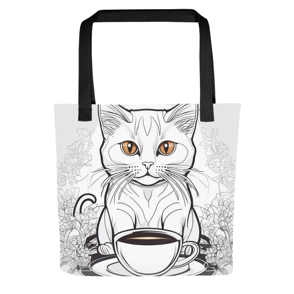 PugMug Custom White Companion Cat Tote