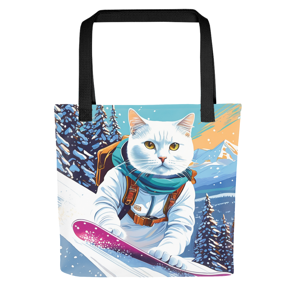 PugMug Custom White Companion Cat Tote