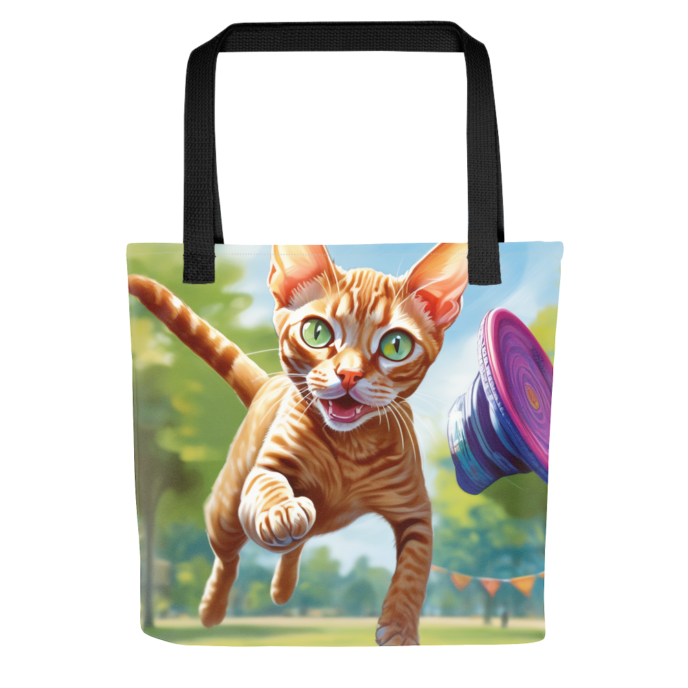 PugMug Custom Tabby Devon Rex Cat Tote