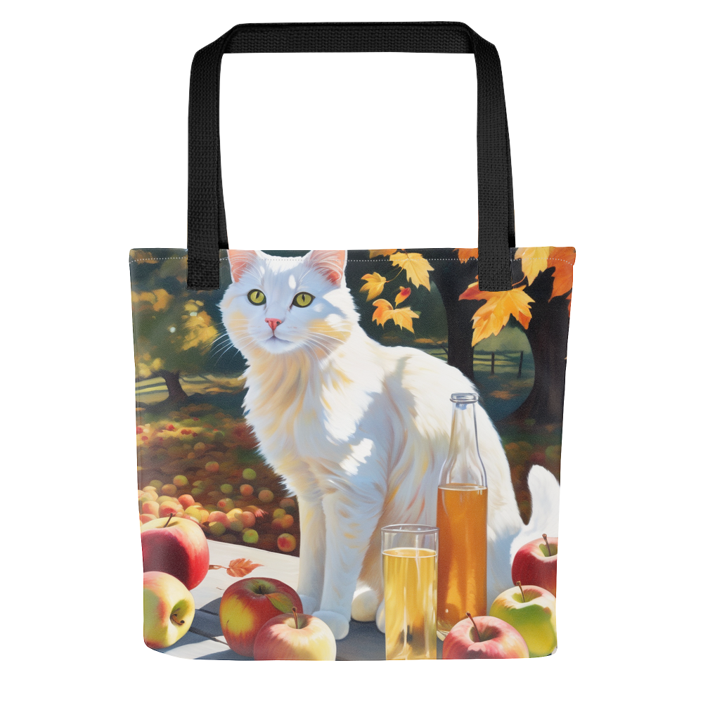 PugMug Custom White Companion Cat Tote