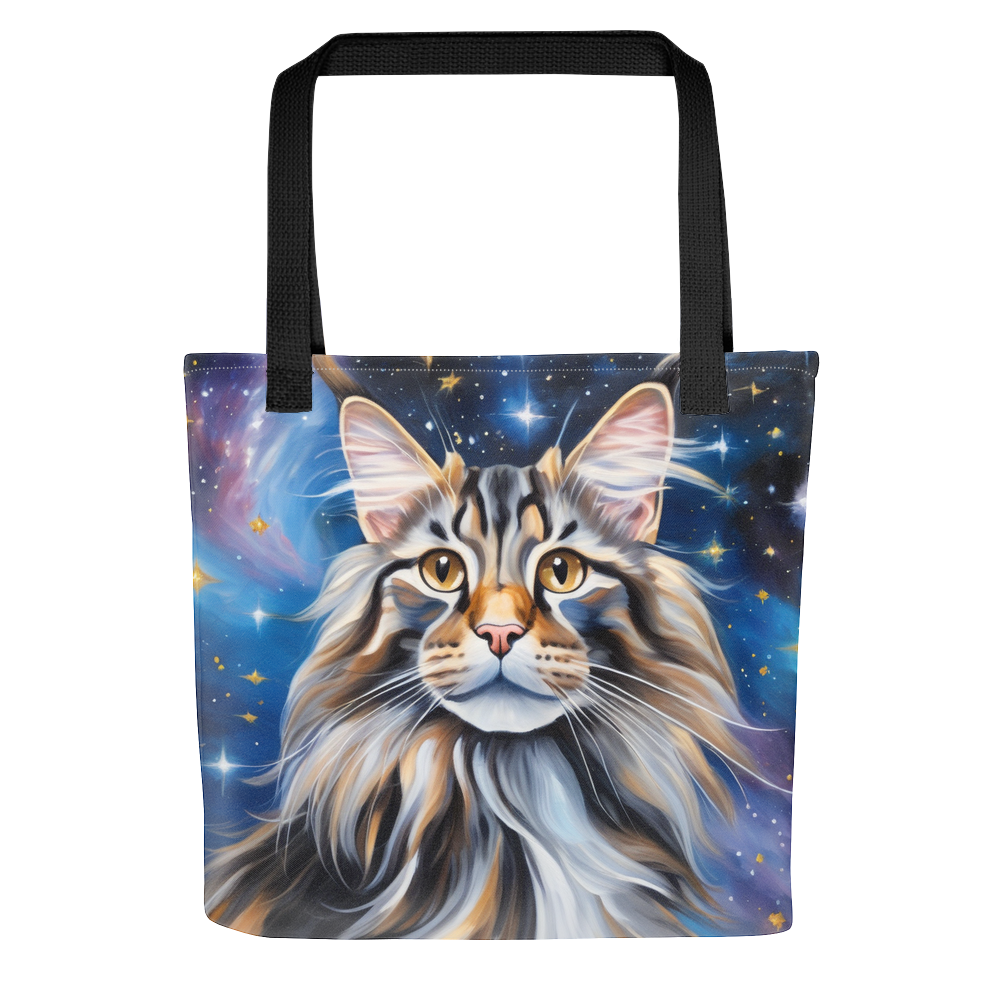PugMug Custom Tabby Maine Coon Cat Tote