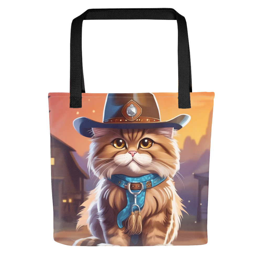 PugMug Custom Tabby Persian Cat Tote