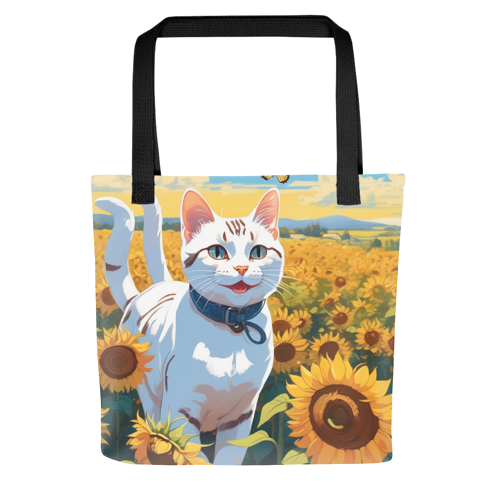 PugMug Custom White American Shorthair Cat Tote