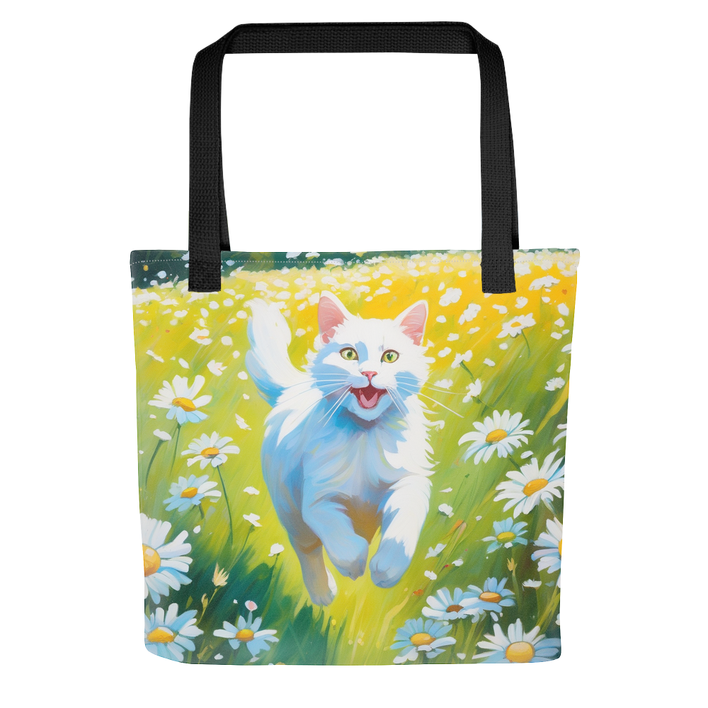 PugMug Custom White Companion Cat Tote