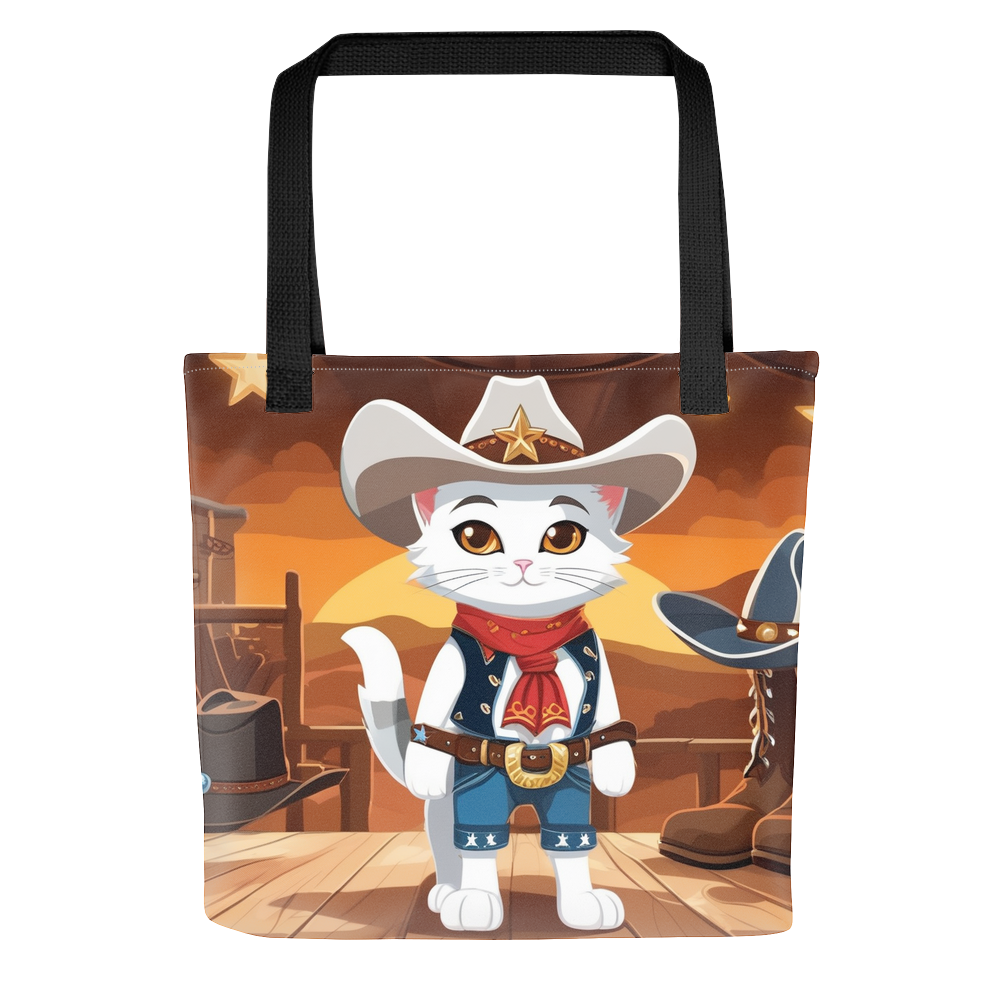 PugMug Custom White Companion Cat Tote