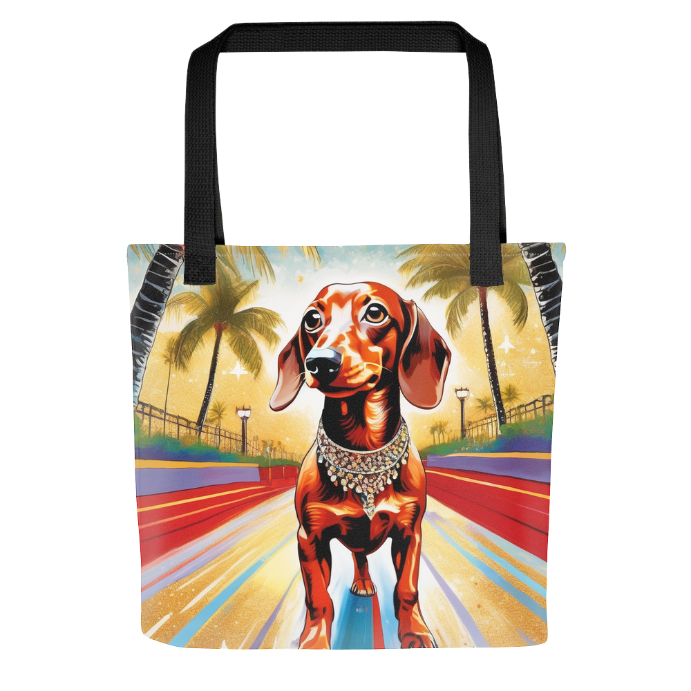 PugMug Custom Tan Dachshund Tote