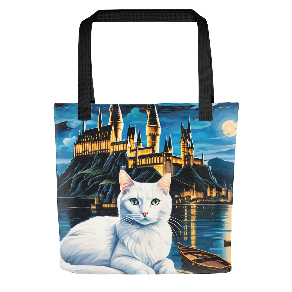 PugMug Custom White Companion Cat Tote