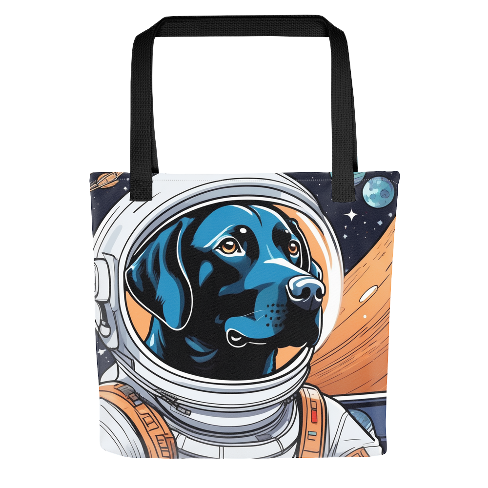 PugMug Custom Black Labrador Retriever Tote