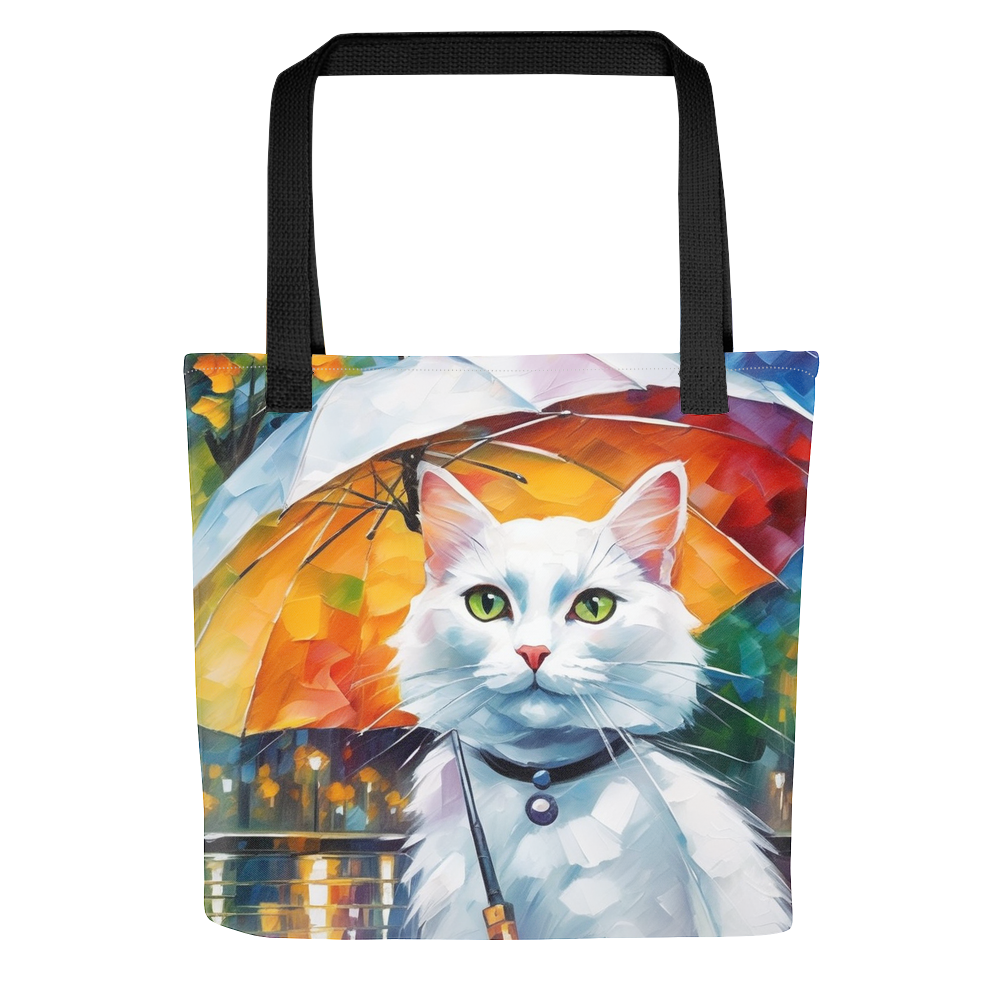 PugMug Custom White Companion Cat Tote