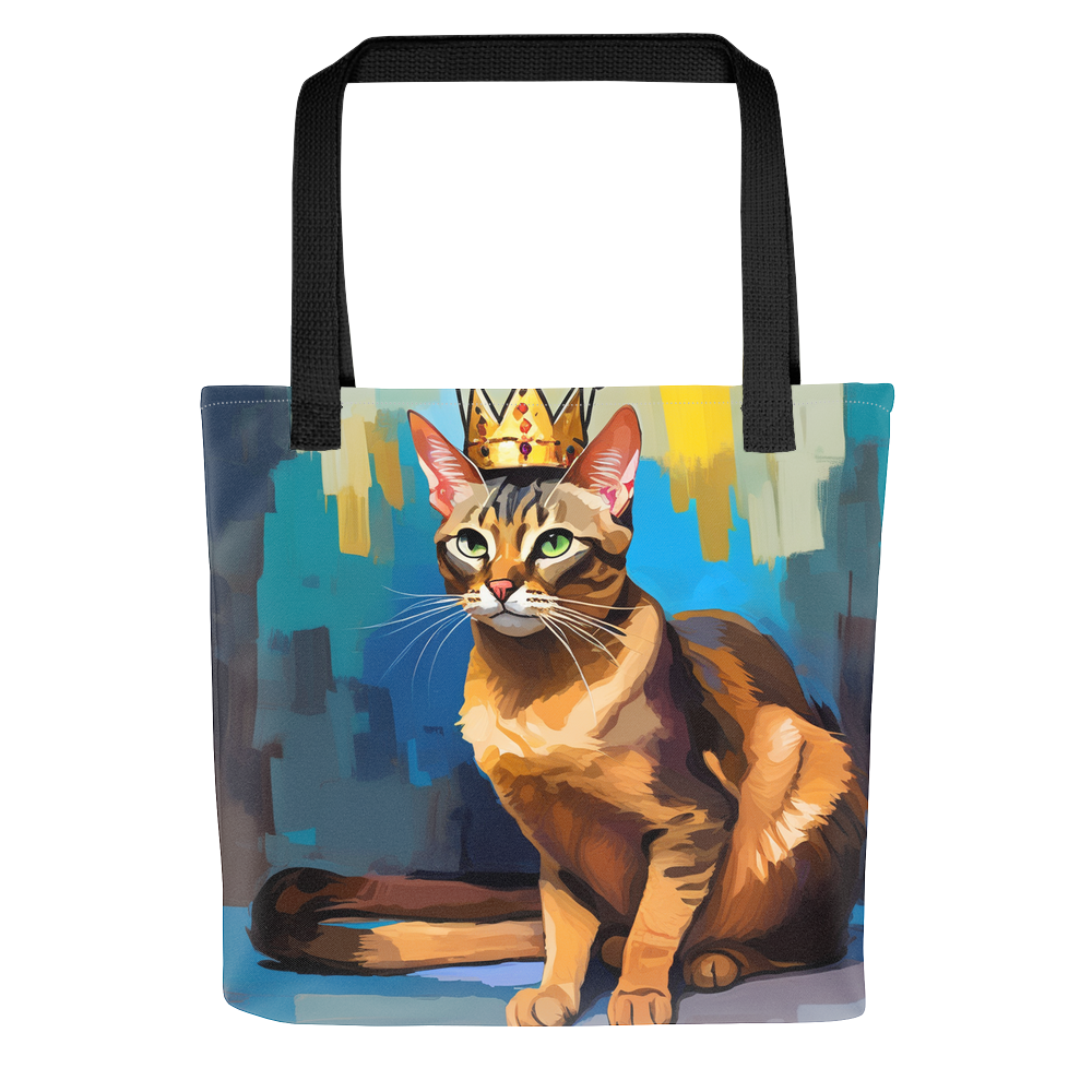 PugMug Custom Tabby Abyssinian Cat Tote