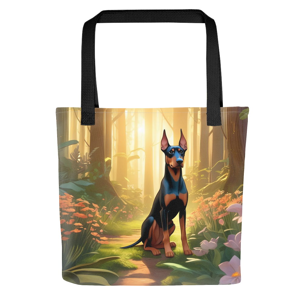 PugMug Custom Doberman Pinscher Tote