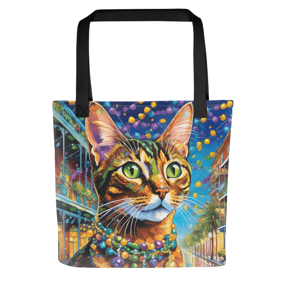 PugMug Custom Tabby Abyssinian Cat Tote
